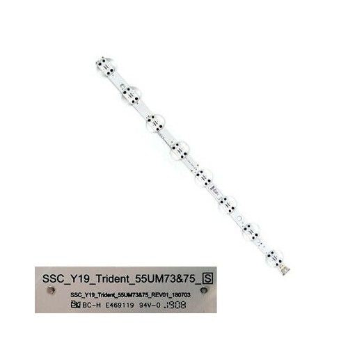 Tira 8 leds SSC_Y19_Trident_55UM73&75_S, LG 55UM7450PLA