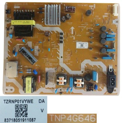 Fuente Alimentación TNP4G646, TZRNP01VYWE, Panasonic TX-40GX7000E