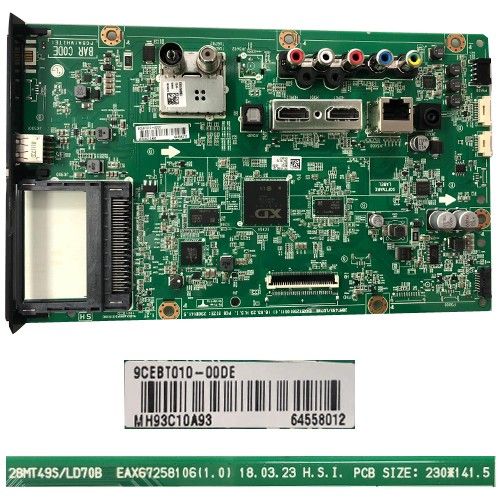 Placa Main EAX67258106 (1.0) LG 28MT49S-PZ