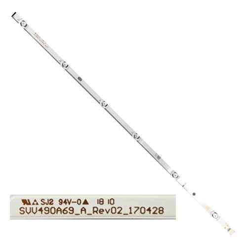 Tira 6 leds A SVV490A69_A_Rev02_170428, Panasonic TX-49FX550E SWAP