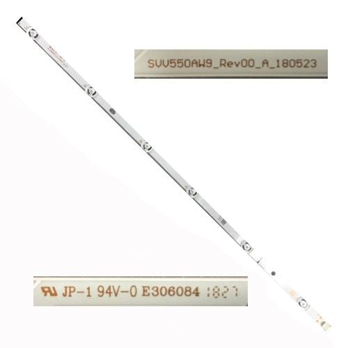 Tira 6 leds A SVV550AW9_Rev00_A_180523, Panasonic TX-55FX550E SWAP