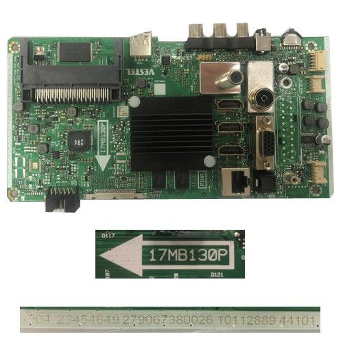 Placa Main 17MB130P, 020117R2, 23454649, TELEFUNKEN TE50292S26Y2P