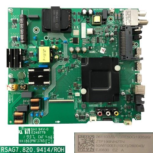 Placa Main RSAG7.820.9414/ROH, E248779, Hisense H50B7320