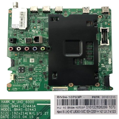 Placa Main BN94-10703P, BN41-02443A, Samsung UE40JU6060K