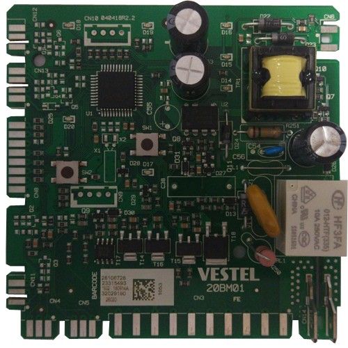 Módulo Electronico Mandos Vestel 20MB01, CN10 040418R2.2, 23315493, Onwa LV604