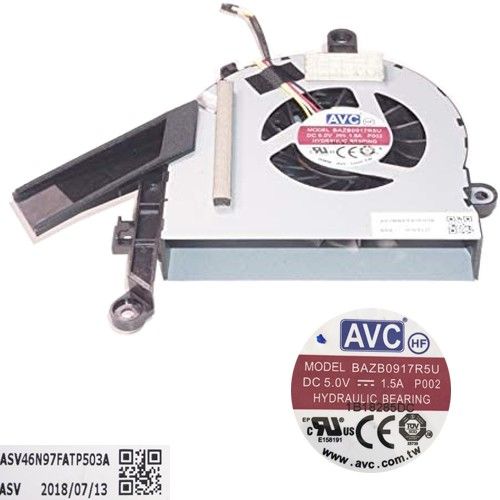Ventilador temperatura BAZB0917R5U ASV46N97FATP503A HP All In One 22-C0216NS