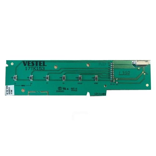 Módulo Botonera VESTEL 17TK153,121114R1, TELEFUNKEN TE43301G37T2R