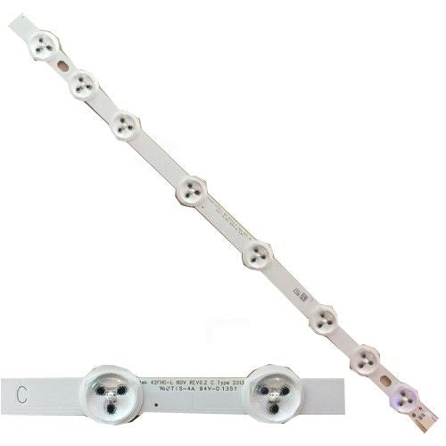 Tira 8 leds 42FHD-L NDV REV0.2  C Type, Telefunken TE42182N25F1C10D