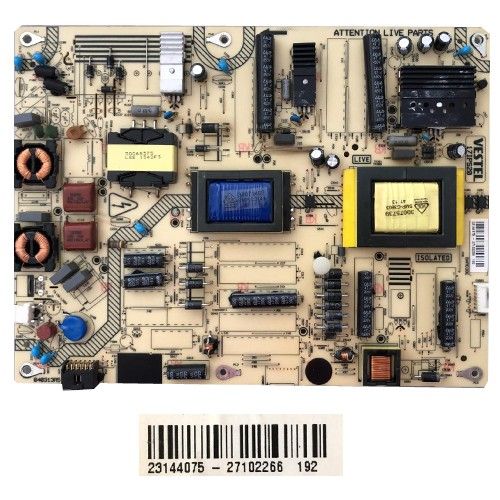 Fuente Alimentación Vestel 17IPS20, 23144075, 040313R5, Hitachi 39HXC02