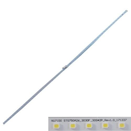 TIRAS LEDS SAMSUNG UE75RU7105K E306084, NU7100 STS750A26_3030F_30S*2P_Rev1.0/171227