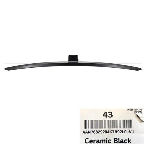 Pie MEZ64859480(REV00), Color Ceramic Black, LG 43UM7450PLA (sin tornillos), SWAP-USADA