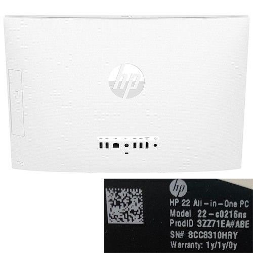 Carcasa Trasera Blanca All in one HP All In One 22-C0216NS, Usada