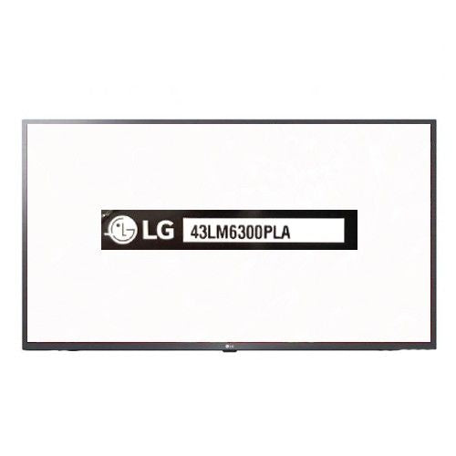 Marco Frontal Negro LG 43LM6300PLA NUEVO