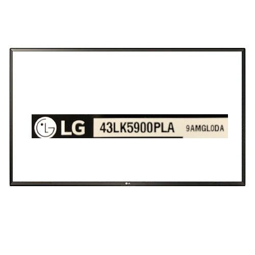 Marco Frontal Negro LG 43LK5900PLA NUEVO