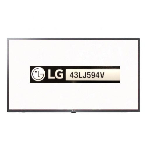 Marco Frontal Negro LG 43LJ594V NUEVO