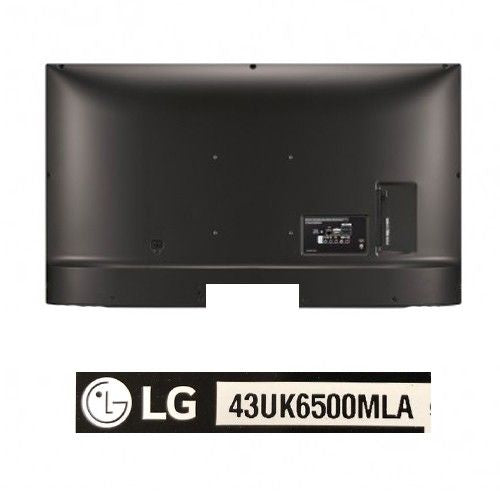 Carcasa Trasera Negra LG 43UK6500MLA NUEVA