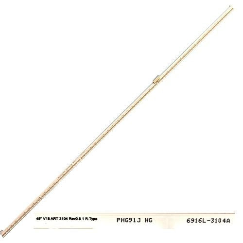 Tira LEDS 6916L-3104A, LG 49UK7550PLA