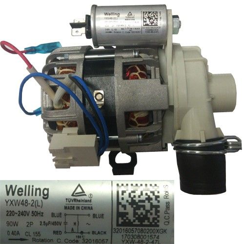 Bomba Circulación Lavavajillas YXW48-2(L), Corberó CLV301X