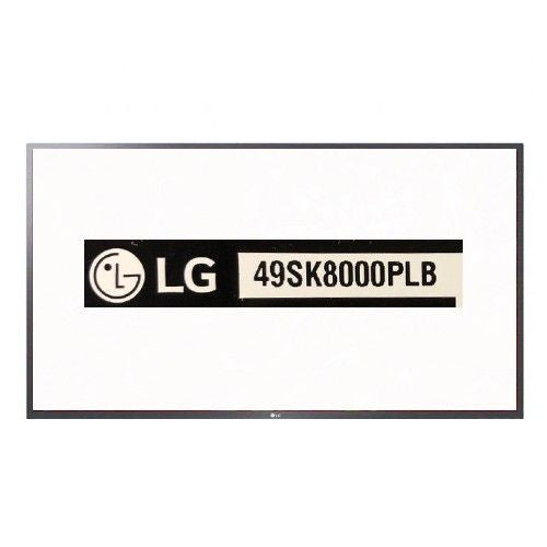 Marco Frontal Negro LG 49SK8000PLB NUEVO