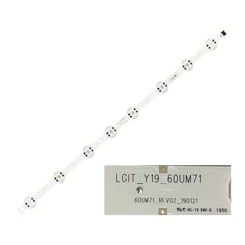 Tira 8 Leds LGIT_Y19_60UM71  LG 60UM7100PLB