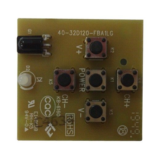 Módulo IR/Botonera 40-32D120-FBA1LG, TCL 32DD420