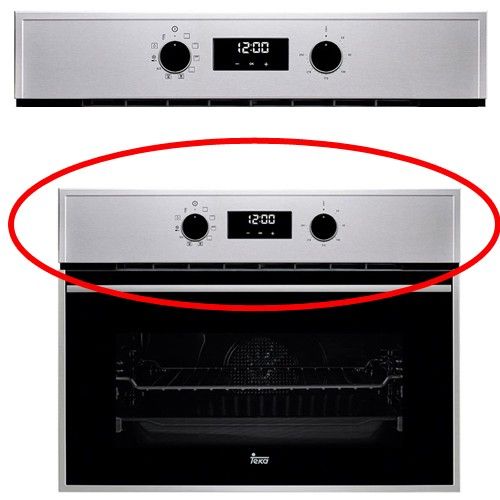 Carcasa Frontal Cromada, Horno TEKA HSC-635