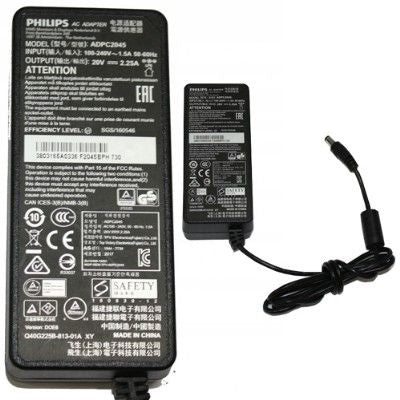 Adaptador-Alimentador Philips ADPC2045 100-240V 1.5A 50-60Hz, 20V 2.5A...