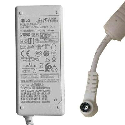 Adaptador-Alimentador LG LCAP21C, 100-240V 50-60hz 1.1A, 19V 2.1A. Conector 6.0x4.0mm