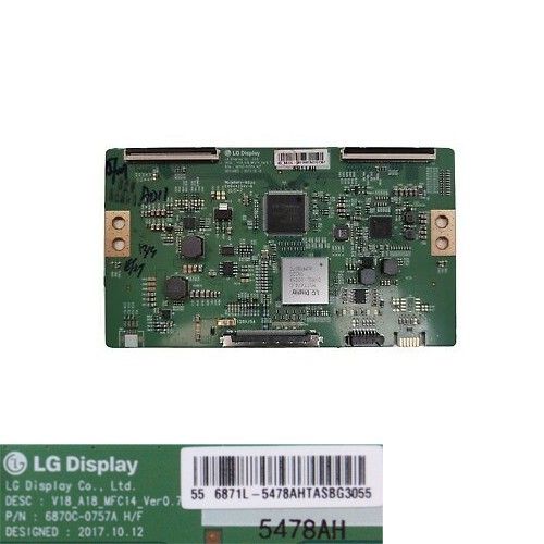 Placa TCon 6870C-0757A V18_MFC10_Ver0.7, 6871L-5478A, Panasonic TX-55FX623E