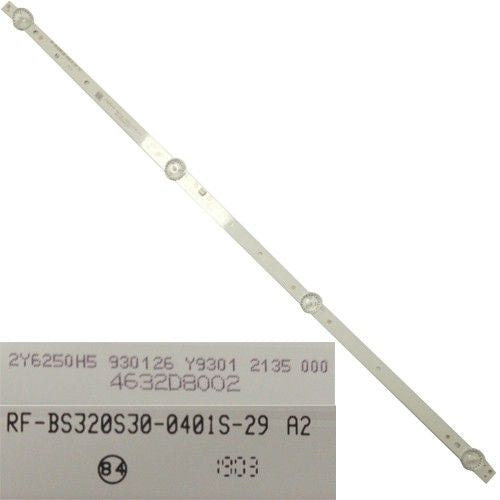 Tira 4 leds RF-BS320S30-0401S-29 A2, Saba SA32S47N