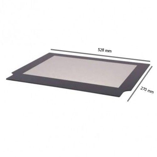 Cristal interno 528 mm * 270 mm Horno TEKA HSC-635