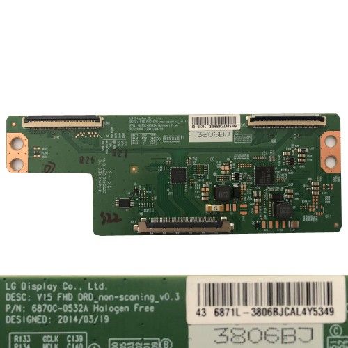 Placa Tcon 6870C-0532A, Philips 43PFS5803/12