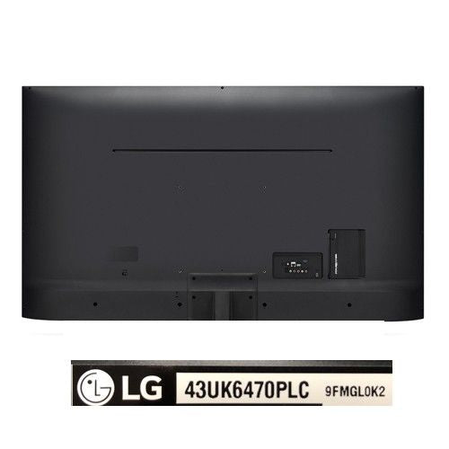 Carcasa Trasera Negra LG 43UK6470PLC NUEVA