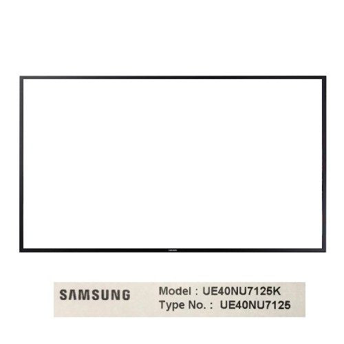 Marco Frontal samsung UE40NU7125K swap