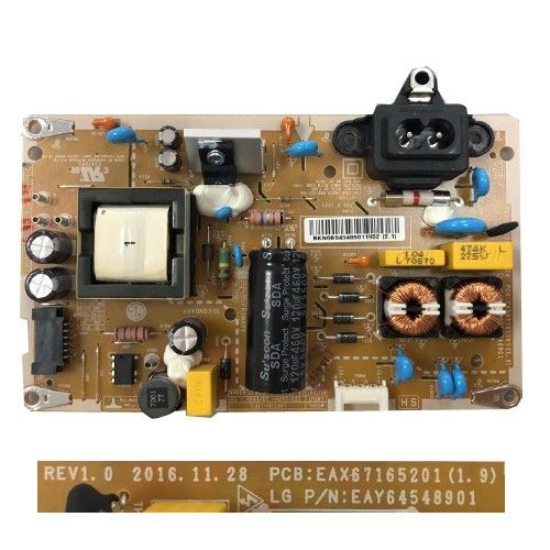 Fuente Alimentación LG 32LK6200PLA, REV1.0 EAX67165201 (1.9) EAY64548901
