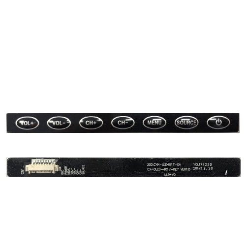 Módulo Botonera Smart Tech LE-4318TS, CX-DLED-4017-KEY VER1.0