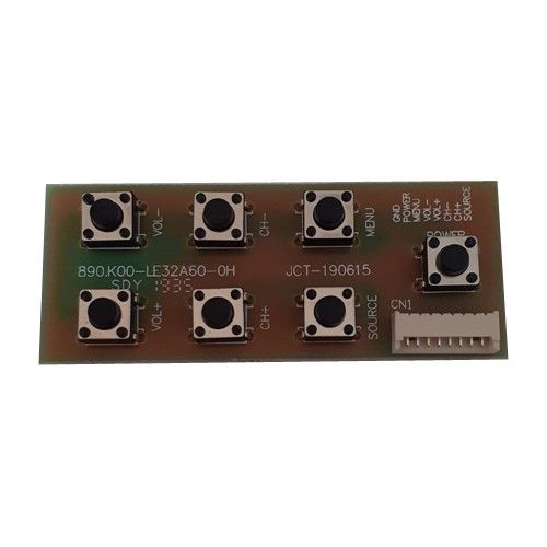 Módulo Botonera 890.K00-LE32A60-0H, JCT-190615 Tele System Smart T2S2HEVC