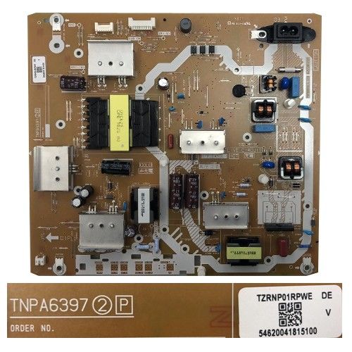 Fuente Alimentación TNPA6397, TZRNP01RPWE, Panasonic TX-43FX623E