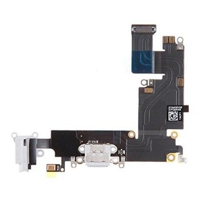 Cable Flex Conector de Carga, Microfono, jack audio..., Blanco, iPHone 6 Plus