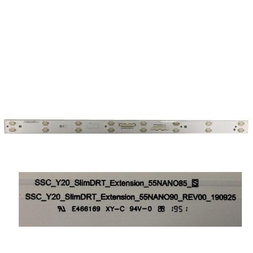 Tira conexión leds LG 55NAN0906NA SSC_Y20_SlimDRT_Extension_55NANO85_rev00_190925