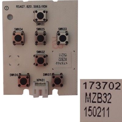 Módulo Botonera RSAG7.820.5963/R0H Hisense LTDN42K320UWSEU