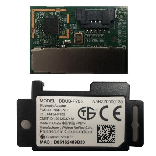 Modulo Wireless / Wifi y Bluetooth Panasonic TX-49FX740E DBUB-P705 N5HZZ0000130 48DBUB08.0GA