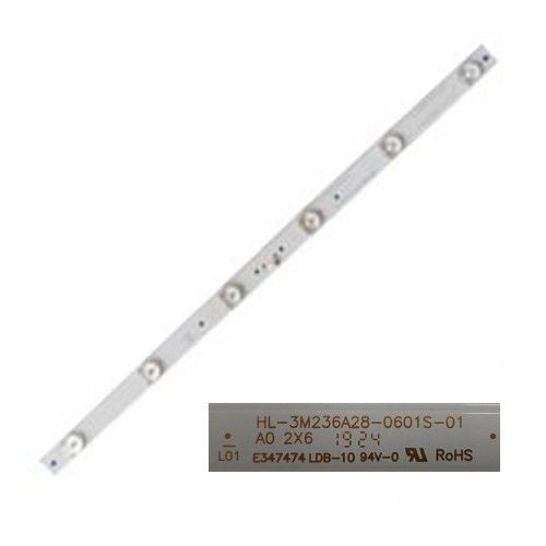 Tira 6 leds MAJESTIC TDV225/S2 LED HL-3M236A28-0601S-01 , E347474 LDB-10 94V-0