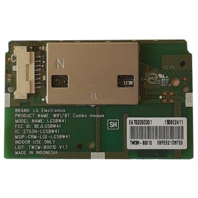 Modulo Wireless / Wifi LG 42LF652V EAT62093301 1508E2411 LGSBW41