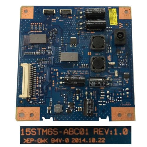 Placa Inverter Led Driver Board Sony KDL-50W808C 15STM6S-ABC01 REV:1.0