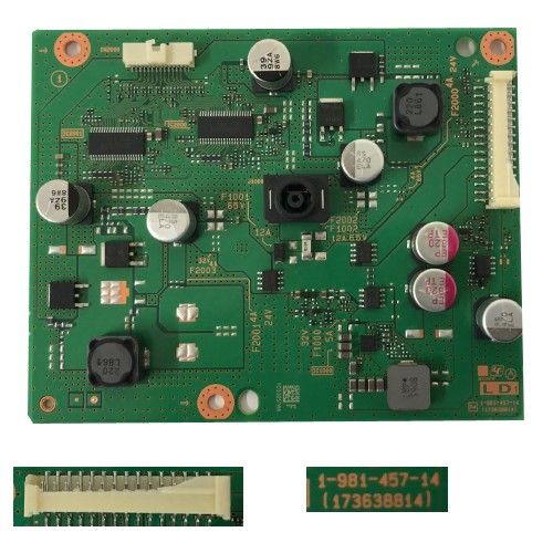Placa Inverter Led Driver 1-981-457-14 (173638814) SONY KD-49XG7096 SWAP CON TARA
