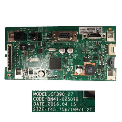 Placa Main Samsung C24F390FHU, BN94-15300A, BN41-02507B