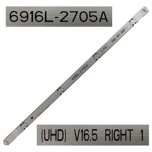 Tira 4 leds LG 6916L-2705A 49"
