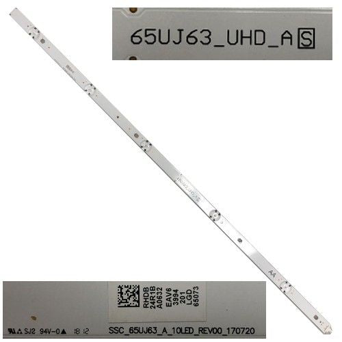 Tira 5 leds 65UJ63_UHD_A S, AA, LG 65UK6100PLB SSC_65UJ63_A_1OLED_REV00_170720