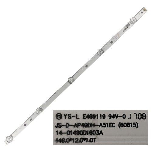 Tira 5 leds YS-L E469119 94V-0, Nevir NVR-7603-49-4K-N, JS-D-AP49DH-A51EC